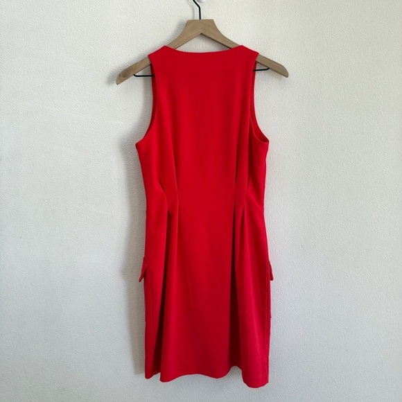 Amanda Uprichard Red Cargo Dress Small - Picture 6 of 6
